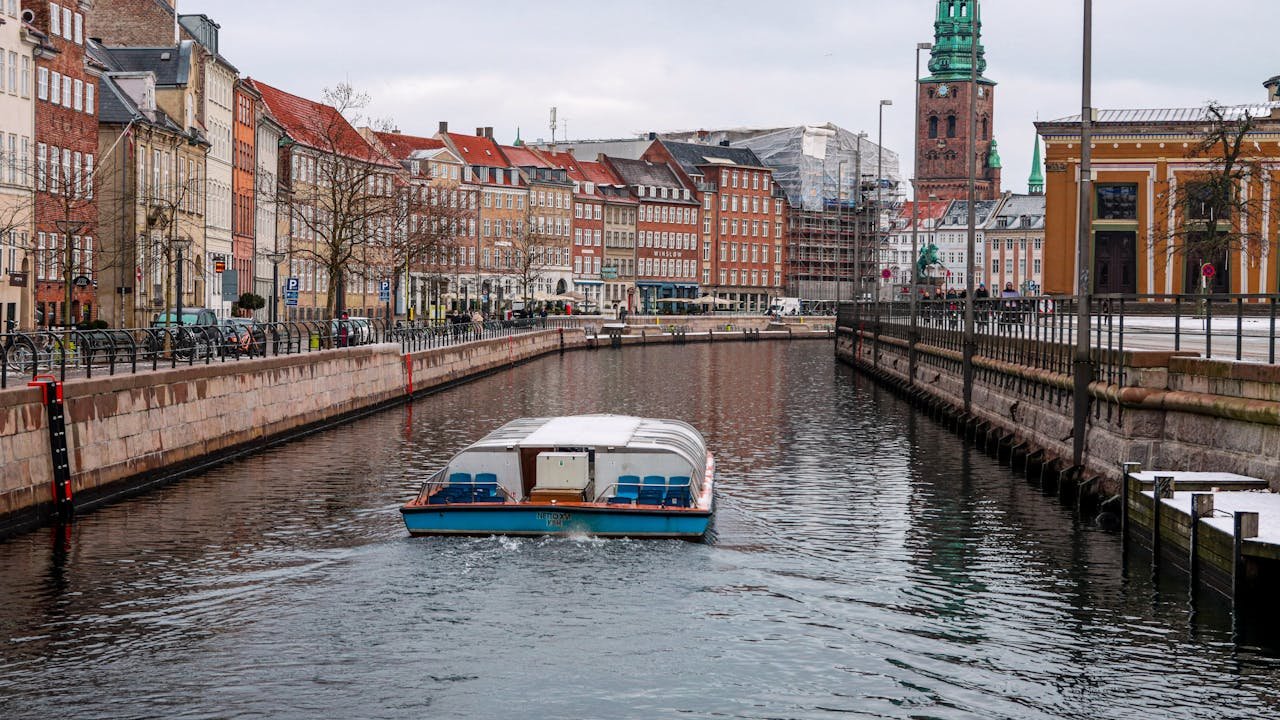 Copenhagen city in Denmark