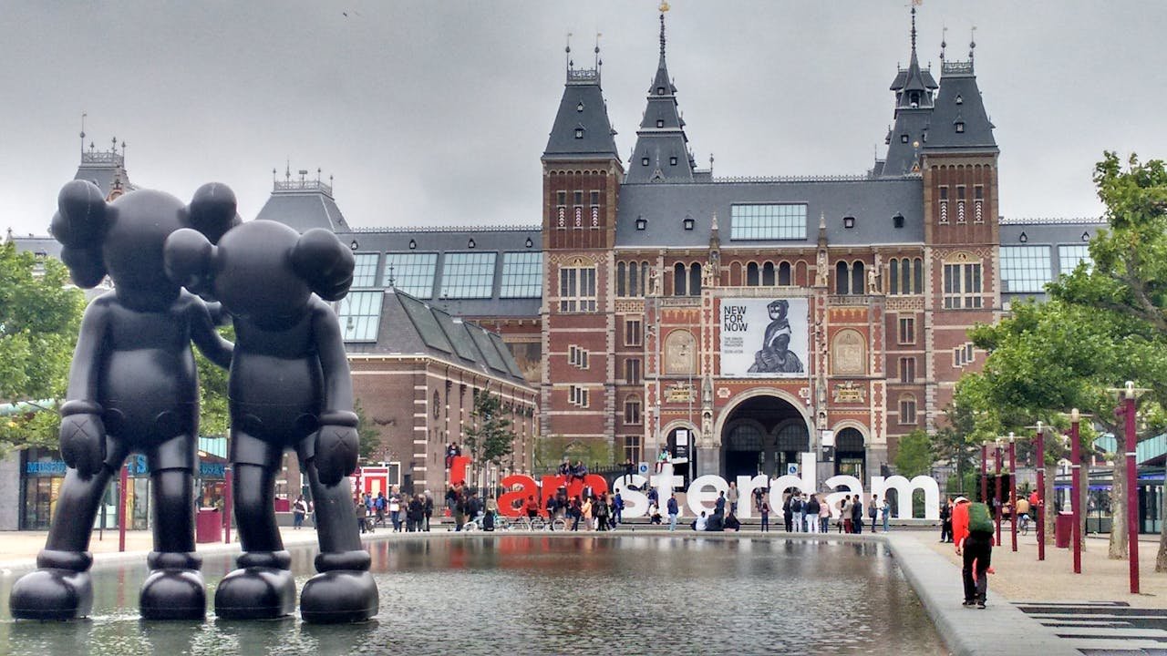 Amsterdam city in Netherlands
