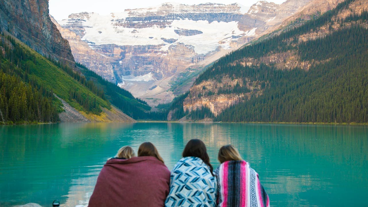 Girls Trip Ideas or mountain view