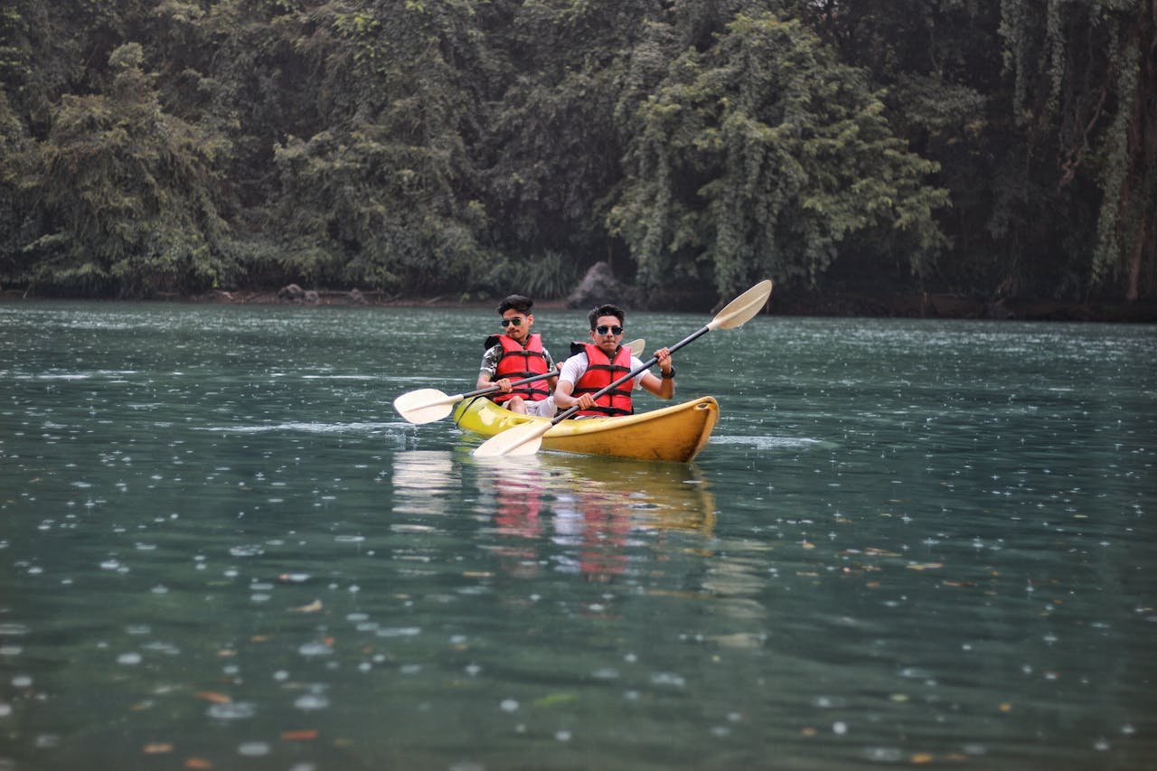 Kayaking  Through Tierra del Fuego, Argentina