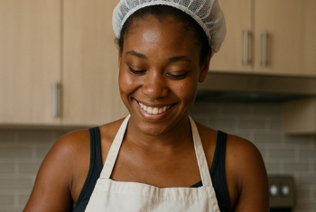 A private chef preparing a meal